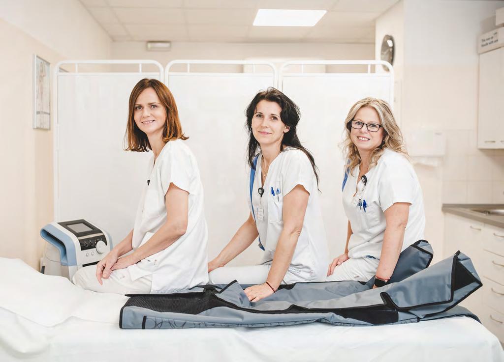 Centrum lymfologie a lymfoterapie Centrum lymfologie a lymfoterapie se zabývá diagnostikou a léčbou otoků horních i dolních končetin se zaměřením na cévní a lymfatický systém.