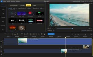 Hotová videa lze exportovat v rozlišení až 1 080p do různých formátů, jako jsou AVI, MP4 a WMV.