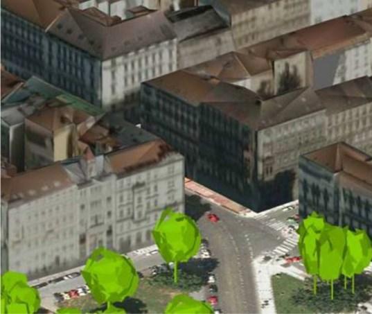 modelování se využívá základních geometrických prvků (linie, polygony), které tvoří složitější geometrické tvary vedoucí ke konečné podobě 3D objektu.