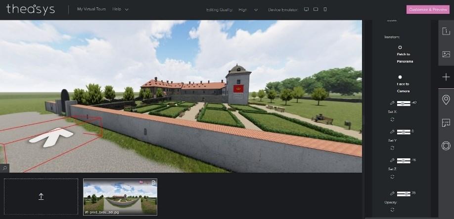 7.7 Prezentace modelu na internetu K prezentaci modelu na internetu byly vybrány dvě možnosti.