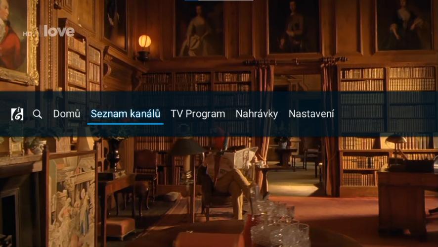 MENU Nabídka MENU slouží pro nastavení služeb klienta a nastavení set-top boxu. Položky MENU zobrazím stiskem tlačítka MENU, modrým tlačítkem, nebo šipkou nahoru na dálkovém ovladači.