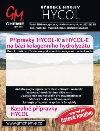 BIHOP-K + Přípravky řady E, HYCOL-K +