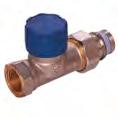 3/8 R805403 377,00 10(50) 1/2 R805404 377,00 10(50) 3/4 R805406 612,00 10(50) R804 Ventil termostatický, rohový, Kv=fix, dlouhé provedení, závit