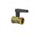 Vyvažování a regulace NexusValve Vertex NexusValve Brevis VERTEX DN10-50 Rabatová skupina BR10 Statický vyvažovací ventil s m ícími body pro vyvážení systém vytáp ní a chlazení BREVIS DN15-50