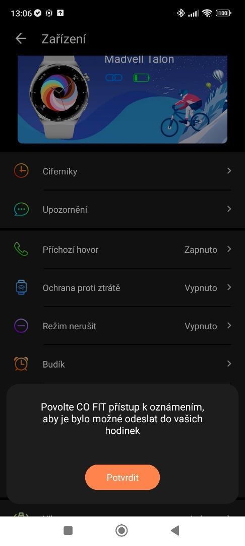 Nastavení zobrazování notifikací na hodinkách příklad Xiaomi (Android) Pro správné zobrazování notifikací na telefonech Android je klíč především ve správném nastavení.