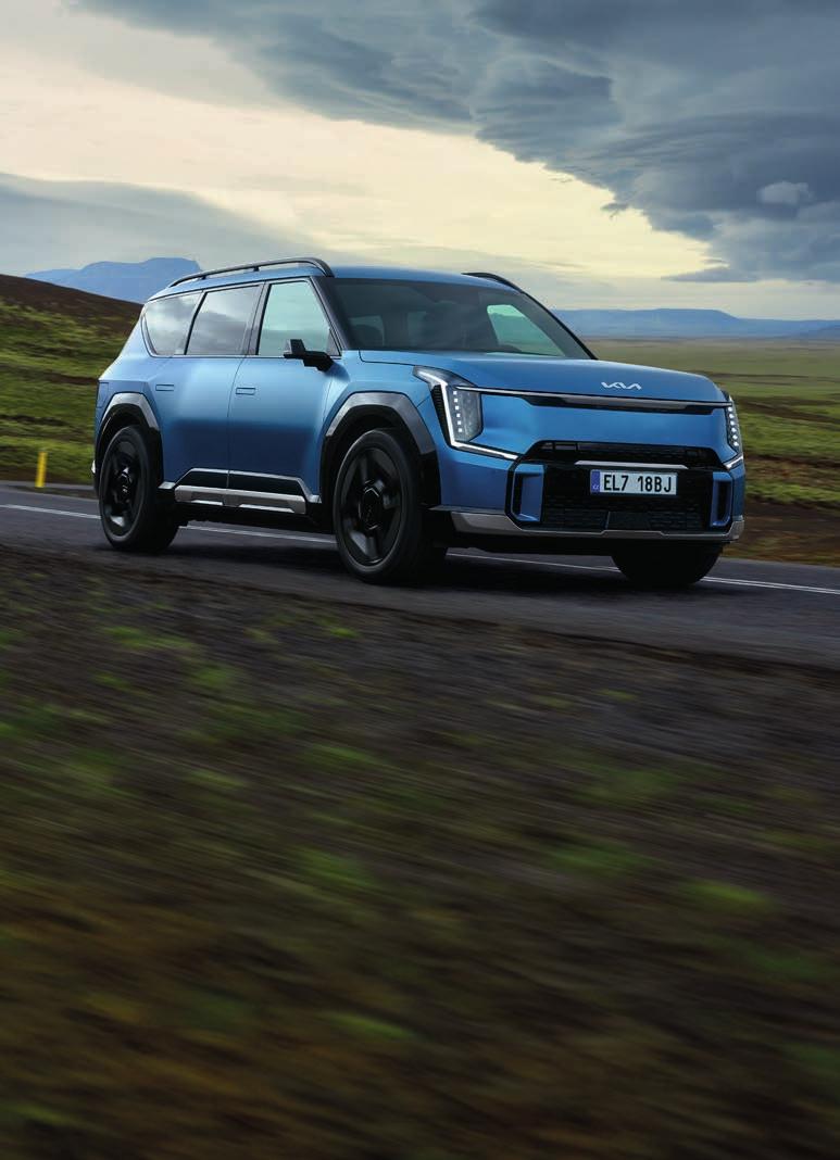 INZERCE Čistě elektrická Kia EV9. Stvořena pro budoucnost. Můžete vytvořit vůz s průkopnickým designem.