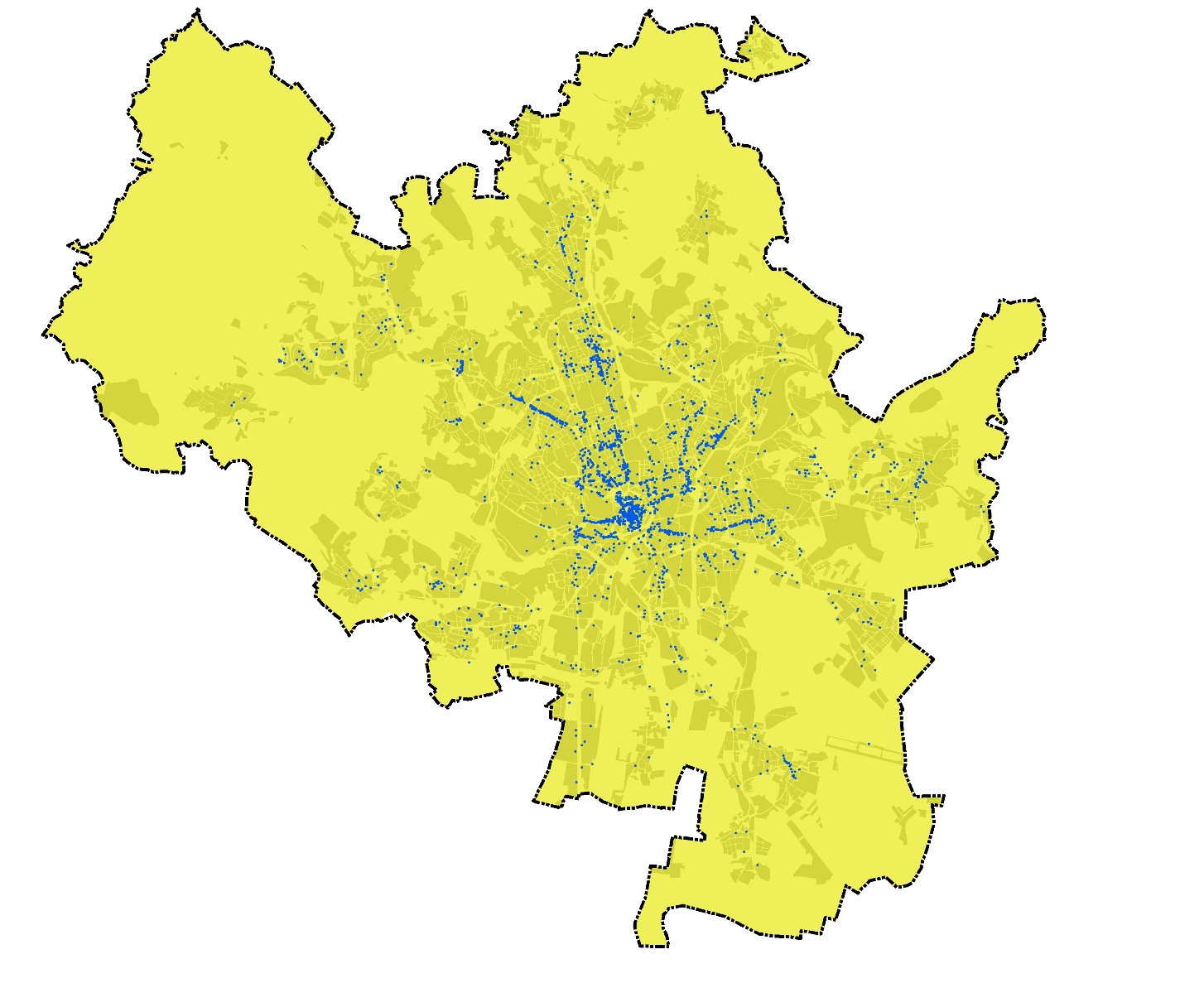 PŘÍLOHA C B-07-128-000 ÚS LOKALITA AUPARK BRNO Bilancované území: C Brno Podklad: Průzkum maloobchodní sítě na území města Brna Rozloha bilancovaného území (ha): 23 000 Případ 1: Počet obyvatel města