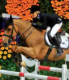 Meredith Michaels-Beerbaum, stejně jako její švagr Ludger Beerbaum i jeho zaměstnanec Philipp Weishaupt, po chybách vzdali.