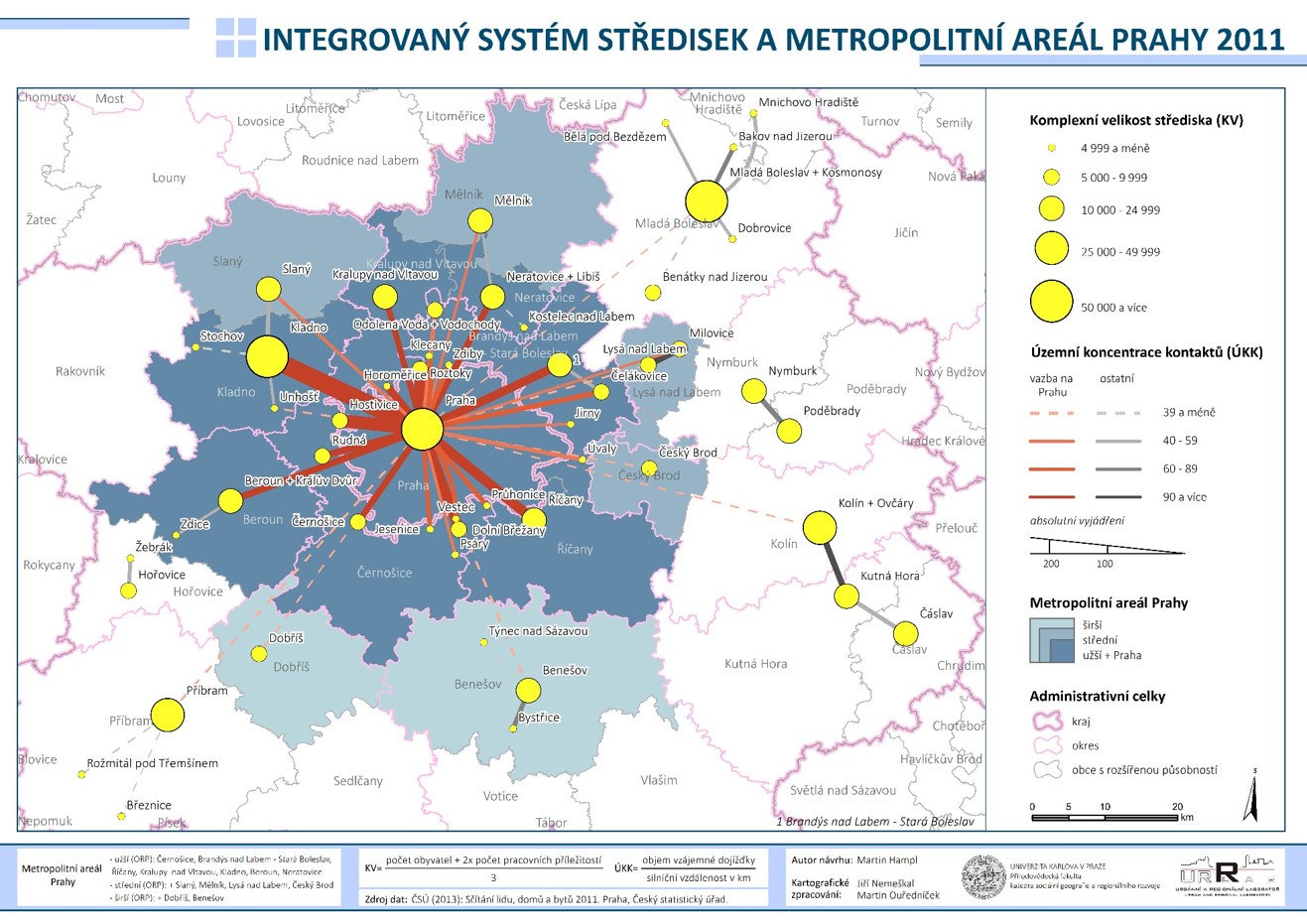 Diskuse k zohlednění vymezení podle VÚC Pražského regionu.