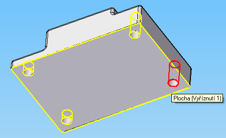 Obr. 7 Výběr ploch (4