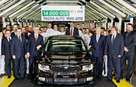 Hlavní události 2012 01 02 03 10. ledna ŠKODA vytvořila další rekord Společnost ŠKODA ohlašuje první výsledky za rok 2011 a nový rekord v počtu prodaných vozů.