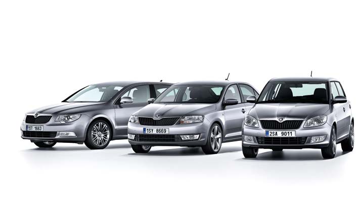 Modelové řady ŠKODA Produktové portfolio ŠKODA Superb ŠKODA Superb Combi ŠKODA Rapid ŠKODA Fabia ŠKODA Fabia Combi Mimořádná kvalita za neporazitelnou cenu ve vyšší střední třídě přesně to