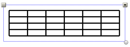 Chceme-li přizpůsobit tabulku, můžeme vybrat tabulku, sloupec, řádek, buňku nebo výběr buněk a provést následující: změnit typ čáry, výplň a vlastnosti textu změnit velikost