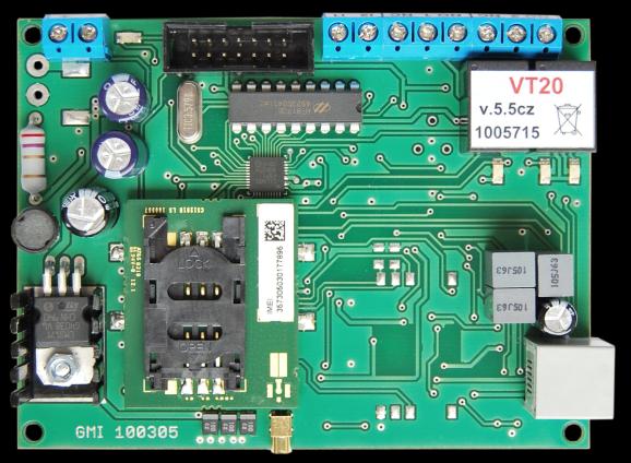 Brána VT10 2. Vlastnosti Napájení 10 15V= Aktivační vstupy 2 Pracovní teplota 10 aţ 55 C Prodleva vstupů 100ms 5s Vlhkost max 85% 4 na vstup Tel.