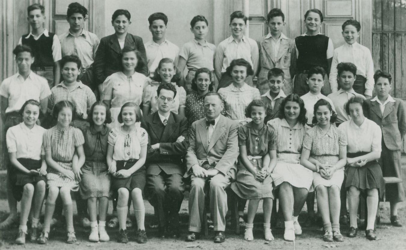 třída reformního reálného židovského gymnázia v Brně, 1940 Židovské muzeum v Praze Židovské gymnázium bylo v Brně otevřeno v roce 1920 a existovalo až do roku 1941.