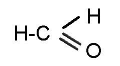 Strukturní vzorec formaldehydu: Formaldehyd v aglomerovaných materiálech Nejpouţívanějšími TD jsou desky pojené UF lepidlem a emise formaldehydu jsou v jejich případě na hranici povolených hodnot.