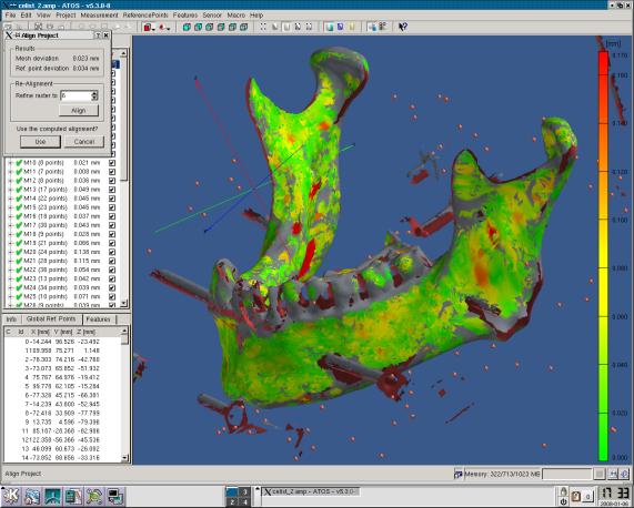 Pro tento účel byl vytvořen software STL Model Creator (příloha 1) v programovém prostředí Matlab [195], jehož výstupem je model ve formátu STL obdobně jako u 3D skeneru (Obr. 9.5).