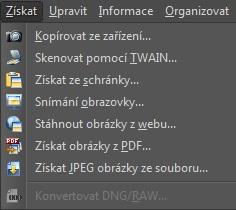 Vybereme zařízení jako klasické úložiště reprezentované písmenem abecedy a následně, po označení požadovaných fotek, klikneme na tlačítko kopírovat. Soubory se zkopírují do námi zvolené složky.