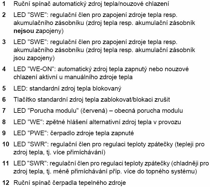 kotle na tuhá paliva, výměníků tepla krbových vložek Automatické napojení zdroje tepla např.