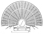 jpg ANTICKÉ DIVADLO v řecku se poprvé objevuje divadlo, dle hlediště rozeznatelné, z fotky