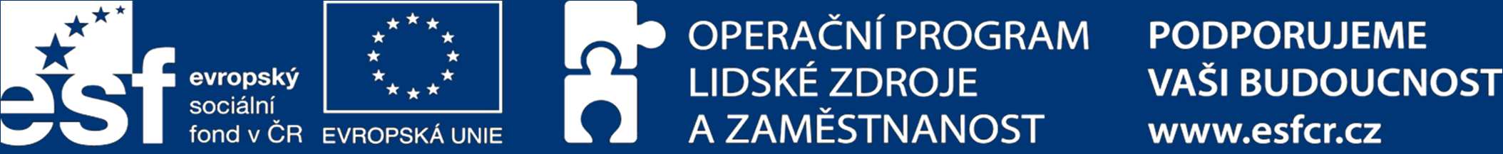 OPERAČNÍHO PROGRAMU LIDSKÉ ZDROJE A