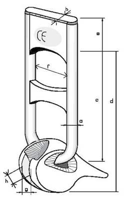 Střecha a dřevostavby Transportní kotva S okem a zarážkou pro břemeno. Transportní kotvu lze použít pouze ve spojení s vrutem ASSY 3.