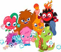 3) My favourite monster READ AND MATCH 6. MY NAME IS KATU. I M ORANGE. I HAVE GOT TWO BIG EYES, A SMALL MOUTH AND A LONG TAIL. MY FEET ARE SMALL. 1. MY NAME IS BLACKIE. I M RED AND BLACK.