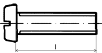 Hmotnost v kg/100 ks DIN 84, DIN 85 TECHNICKÉ INFORMACE L M 1,6 M 2 M 2,5 M 3 M 4 M 5 M 6 M 8 M 10 2 0,007 3 0,008 0,016 0,027 0,047 4 0,009 0,017 0,030 0,051 0,102 5 0,010 0,019 0,033 0,056 0,109 6