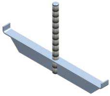 T-kotvy KOTVENÍ K PODLAZE A KE STĚNĚ T-kotvy T kotvy jsou určeny především k ukotvení hrazení na betonové roštové podlahy stájí.