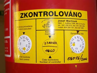 6: Informace o kontrole HP Něco málo z našich právních předpisů Na základě vyhlášky 23/2008 Sb.