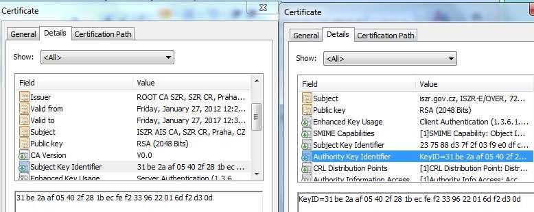 Authority Key Identifier