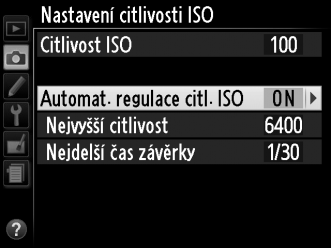 Tlačítko G Uživatelské funkce slouží k přizpůsobení chování fotoaparátu individuálním