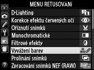 D-Lighting Tlačítko G N menu retušování Funkce D-Lighting vyjasňuje stíny a je ideální pro podexponované snímky a snímky pořízené v protisvětle.