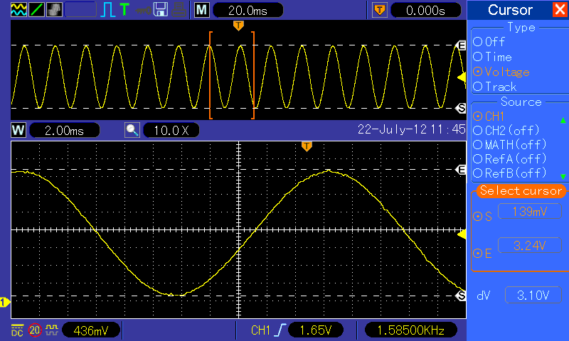 1 REM generátor DDS - PICAXE 08M2 2 setfreq m32 ;hodiny 32MHz 3 read 60,b0 ;pgm EEPROM pri 1.