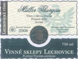 Evidenční číslo vína: 14 Müller Thurgau 2006 pozdní sběr Znojemská Borotice Nad Kolařovým sklepem hlinito-písčitá 26. 9.