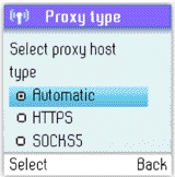 9) Automatic (Automatický) lze zvolit, pokud vaše proxy podporuje tuto vlastnost.