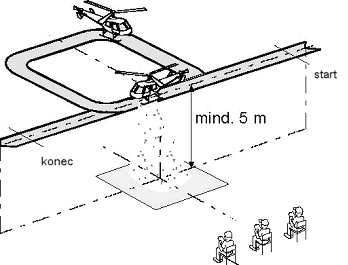 Kruh je nepodařený, zdeformovaný. Průsečík není ve středu čtverce 12x12 metrů. Osvětlení nebylo předvedeno. 21. Figura č.