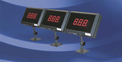 Numerické velké zobrazovače LED migan Velkozobrazovače LED v kompaktním pouzdru a flexibilním
