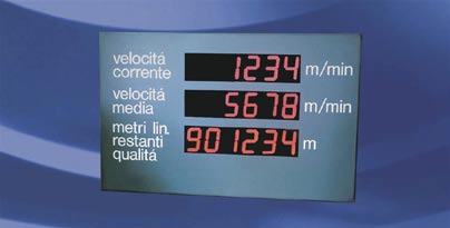 Numerické velké zobrazovače LED migan/migra MC 5 Víceřádkové velkozobrazovače LED s popisem pro zákaznické