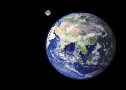 . Určete, s jakou periodou T bude kmitat kámen vhozený do šachty provrtané skrze střed Země ( ze severního pólu na jižní pól ) a jakou rychlostí proletí středem Země.