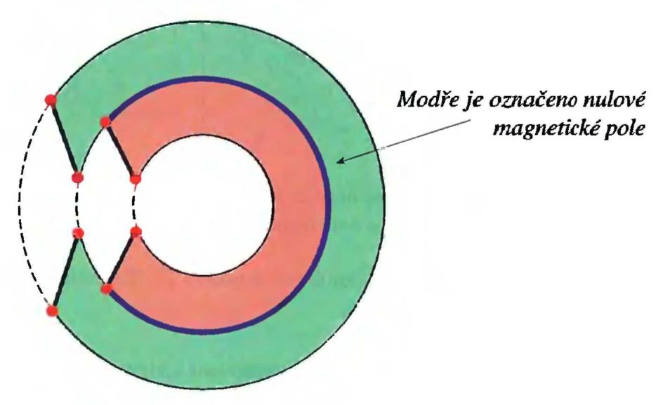 92 12 čísel z kosmu (Ludvík Tuček) krajními body těchto úseček a odpovídá ramenům úhlu 54, vede zleva doprava a ukazuje na vodorovnou osu, kde je číslo 55.