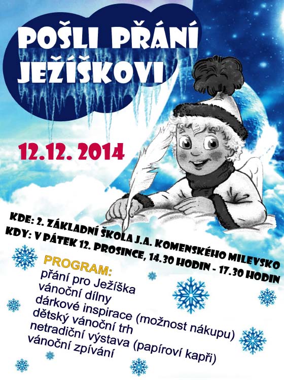Tříkrálová sbírka 2015 Milevský zpravodaj 12 2014 Vánoční jarmark v muzeu Tak jako každý rok uskuteční se i letos v neděli 7. prosince 2014 v Milevském muzeu na II.