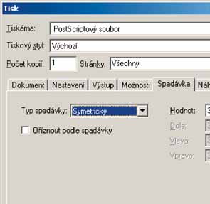 Dále je třeba do něj zasahovat). Velikost používat postscriptový stránky musí být dostatečná, ovladač firmy Adobe, nejlépe aby obsáhla všechny objekty.