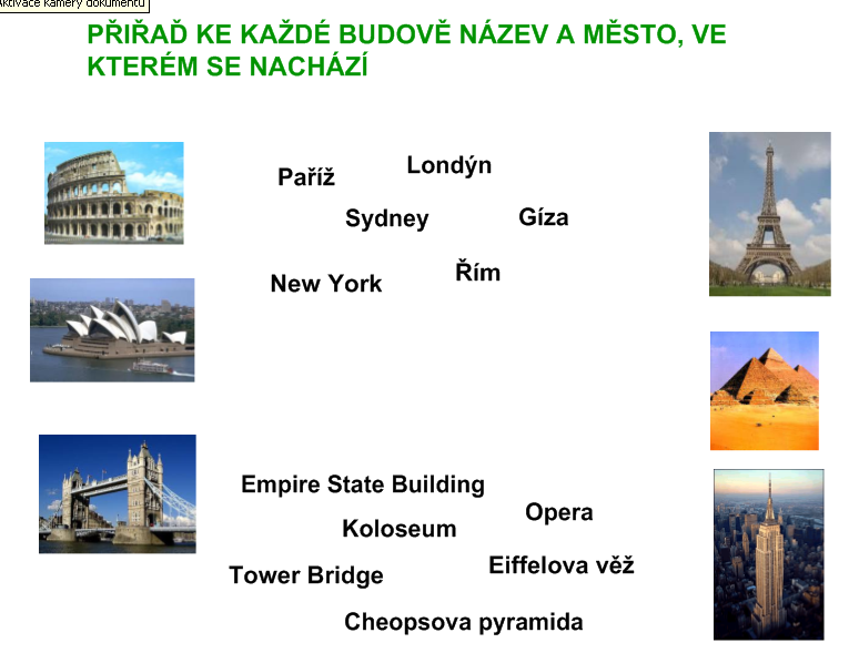 Obrázky i nadpis je možné pevně ukotvit, takže jimi žáci