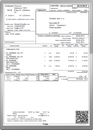 chytrého telefonu (tabletu) s nainstalovanou mobilní bankovní aplikací platební údaje dodavatele a odešlou je k proplacení. Celý proces platby je pak otázka několika sekund.