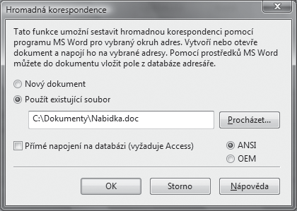 122 4 Adresář chodního partnera. (Čísla vytáčíte a hovor probíhá přímo z agendy Adresář.) 4 10 122 Povelem Nová zpráva založíte novou zprávu elektronické pošty.