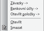 Jakmile příkaz k úhradě sestavíte, máte samozřejmě stále možnost položky upravovat anebo provést pouze částečnou úhradu závazku snížením částky na položce.