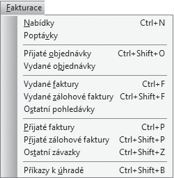 Ekonomický systém POHODA Příručka uživatele 31 Počáteční stavy Počáteční stavy salda Počáteční stavy účtů Výchozí stavy účtů Výkazy minulého roku Otevře agendu počátečních stavů salda Otevře agendu