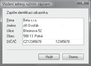 Kliknutím na šipku dolů na tlačítku se vysune roletová nabídka s povelem pro přidání aktuálního záznamu do seznamu oblíbených položek.