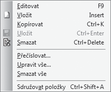 Ekonomický systém POHODA Příručka uživatele 53 2 / 1 Vložení nového záznamu Bližší informace o zápisu účetních dokladů v jednotlivých agendách, další postupy a návody naleznete v kapitole týkající se